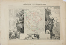 Load image into Gallery viewer, Victor Levasseur. Map of Amérique Septentrionale. 1850 - 1900.
