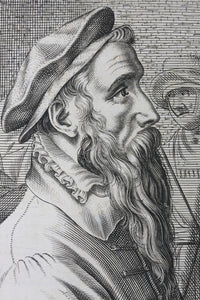 Hendrik Hondius (I). Pieter Bruegel. Engraving. 1610.