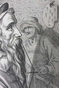 Hendrik Hondius (I). Pieter Bruegel. Engraving. 1610.
