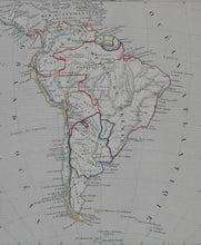 Load image into Gallery viewer, Victor Levasseur. Map of Amérique méridionale. 1850 - 1900.
