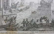 Load image into Gallery viewer, Claude Lorrain, after. Ulisse. Etching by Dominique Barrière. 1664.
