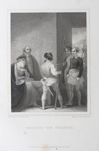 Load image into Gallery viewer, Robert Smirke, after. Shakespeare. Measure for Measure. Engraving by E. Portbury. 1822.
