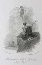 Load image into Gallery viewer, Robert Smirke,after. Shakespeare. Midsummer Night&#39;s Dream. Act 2. Sc.2. Engraving and etching by William Greatbatch. 1828.
