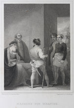 Load image into Gallery viewer, Robert Smirke, after. Shakespeare. Measure for Measure. Engraving and etching by E. Portbury. 1822
