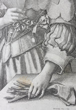 Load image into Gallery viewer, Wenceslaus Hollar. Aestas - Summer. Etching. 1641.

