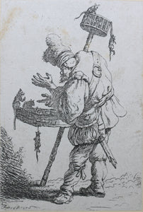 Rembrandt Harmensz van Rijn, after. Five etchings by Vivares, Claussin, and van Vliet. Etchings. XVII - XVIII C.