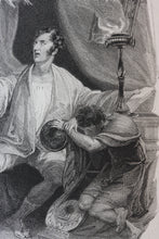 Load image into Gallery viewer, William Marshall Craig, after. Shakespeare. Julius Caesar. Act 4. Sc.3. Engraving and etching Joseph Phelps. 1826.
