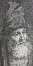 Load image into Gallery viewer, Rembrandt Harmensz van Rijn, after. Le père de Rembrandt. Engraving by Pierre Louis de Surugue. 1759.
