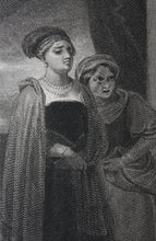 Load image into Gallery viewer, Robert Smirke, after. Shakespeare. Romeo and Juliet. Engraving and etching by Charles Heath. 1825.
