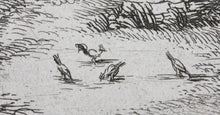 Load image into Gallery viewer, Jan Baptist Bonnecroy. Landscape with a shepherd. Etching. 1632-1676.
