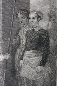 Robert Smirke, after. Shakespeare. Measure for Measure. Engraving by E. Portbury. 1822.