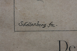Hans Holbein the Younger, after. Demoiselle de condition du XVIème Siècle. Engraving by Johann Rudolf Schellenberg. Basel, 1798.