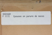 Load image into Gallery viewer, Johann Rudolf Huber, after. Épousé en parure de noces. Engraved by Johann Rudolf Schellenberg. Basel, 1798.

