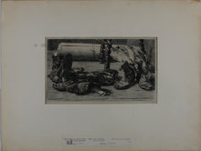 Load image into Gallery viewer, Jules-Ferdinand Jacquemart. Travel Souvenirs. Etching. 1862.
