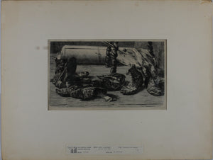 Jules-Ferdinand Jacquemart. Travel Souvenirs. Etching. 1862.