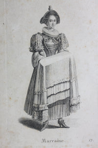 Johann Rudolf Huber, after. Marainne. Engraved by Johann Rudolf Schellenberg. Basel, 1798.