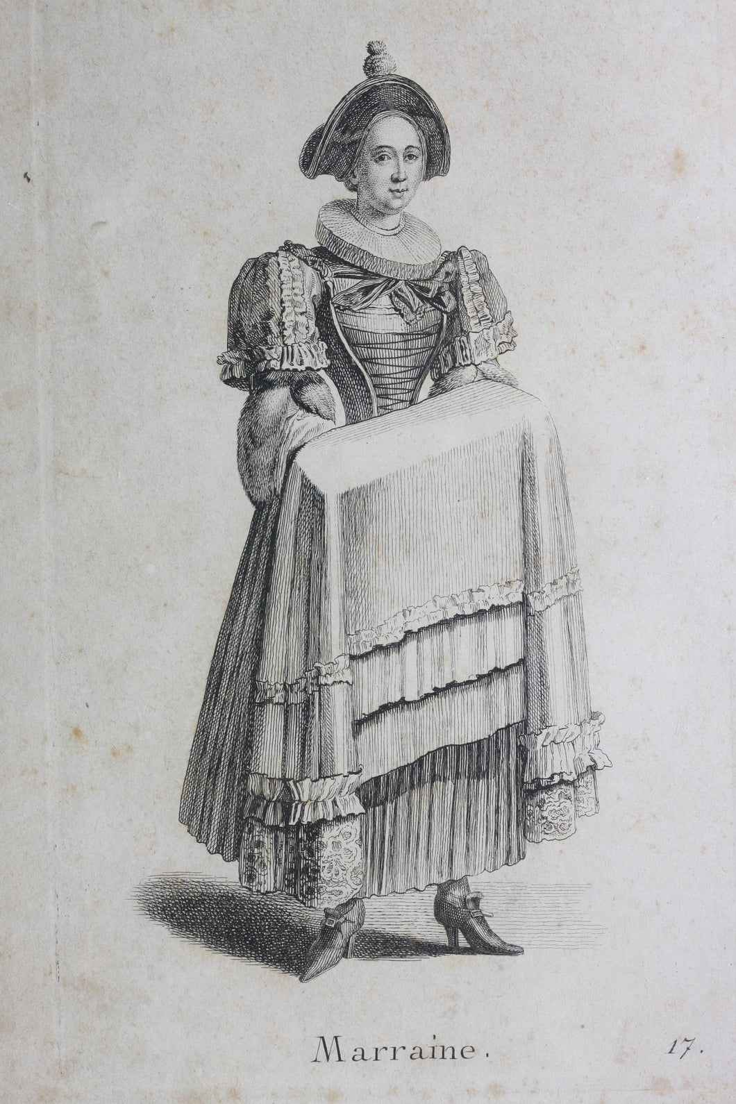 Johann Rudolf Huber, after. Marainne. Engraved by Johann Rudolf Schellenberg. Basel, 1798.