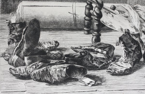 Jules-Ferdinand Jacquemart. Travel Souvenirs. Etching. 1862.