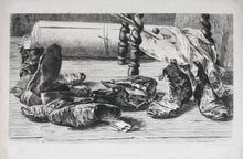 Load image into Gallery viewer, Jules-Ferdinand Jacquemart. Travel Souvenirs. Etching. 1862.

