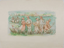 Load image into Gallery viewer, Edna Hibel Plotkin. Friesland. Color lithograph. 1977.
