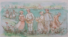 Load image into Gallery viewer, Edna Hibel Plotkin. Friesland. Color lithograph. 1977.
