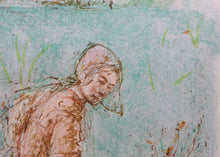 Load image into Gallery viewer, Edna Hibel Plotkin. Friesland. Color lithograph. 1977.
