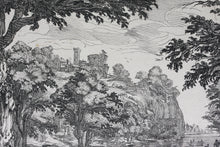 Load image into Gallery viewer, Jacques Callot, after. The Stag Hunt. Etching. ca. 1619–20.
