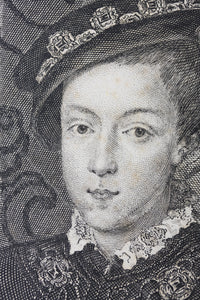 George Vertue. Portrait of King Edward VI. Engraving. 1732-1736.