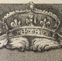 Load image into Gallery viewer, George Vertue. Portrait of King Edward VI. Engraving. 1732-1736.
