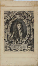 Load image into Gallery viewer, Anselm van Hulle, after. Portrait of Louis XIV. Engraving. C. 1697.
