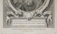 Load image into Gallery viewer, Giuseppe Zocchi, after. Portrait of: Laudomia Acciaiuoli. Engraving by Francesco Allegrini. 1750-1760 (circa).

