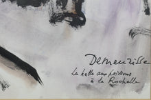 Load image into Gallery viewer, Rene Demeurisse. La halle aux poissons à la Rochelle. First half of the 20th century.
