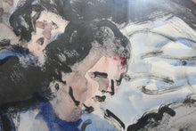 Load image into Gallery viewer, Rene Demeurisse. La halle aux poissons à la Rochelle. First half of the 20th century.
