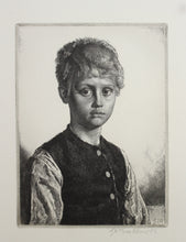 Load image into Gallery viewer, Gerald Leslie Brockhurst. Casper. Etching. 1933.
