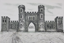 Load image into Gallery viewer, David Gentleman. Ralph Allen&#39;s Sham Castle. Lithograph. 1975
