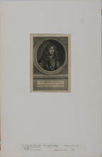 Load image into Gallery viewer, Nicolaes Maes, after. Portrait of Mr. Gerrit Hooft. Engraving by Jacob Houbraken. 1708 - 1780.
