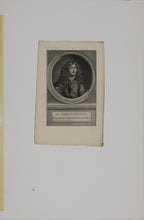 Load image into Gallery viewer, Nicolaes Maes, after. Portrait of Mr. Gerrit Hooft. Engraving by Jacob Houbraken. 1708 - 1780.
