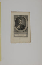 Load image into Gallery viewer, Jacob Houbraken. Portrait of Philips van Montmorency. Engraving. 1713-1780.
