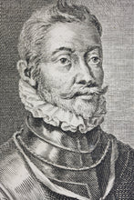Load image into Gallery viewer, Jacob Houbraken. Portrait of Philips van Montmorency. Engraving. 1713-1780.
