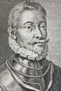 Jacob Houbraken. Portrait of Philips van Montmorency. Engraving. 1713-1780.