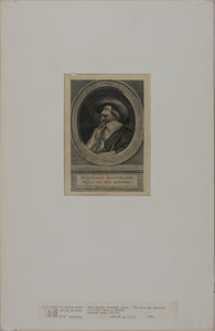 Jacob Backer, after. Hendrik Pothoven, after. Portrait of Nicolaas Hasselaer.  Engraving by Jacob Houbraken. 1749 - 1780 and/or 1796.