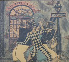 Load image into Gallery viewer, George Luttrell II. Le Mardi Gras, Basin Street Jazz, Bourbon Street. Original Vintage Poster. 1987.
