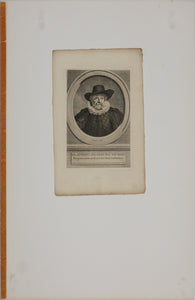 Thomas de Keyser, after. Hendrik Pothoven, after. Portrait of Antonius Oetgens van Waveren. Engraving by Jacob Houbraken. 1749 - 1780 and/or 1796.