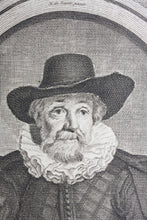 Load image into Gallery viewer, Thomas de Keyser, after. Hendrik Pothoven, after. Portrait of Antonius Oetgens van Waveren. Engraving by Jacob Houbraken. 1749 - 1780 and/or 1796.
