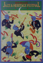 Load image into Gallery viewer, Stephen St. Germain. The Poster of the New Orleans Jazz &amp; Heritage Festival. 1982. Reprint circa 2000.
