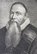 Load image into Gallery viewer, Monogrammist VG, after. Portrait of Jacobus Trigland. Engraving by Jacob Houbraken. 1749 - 1759 and/or 1796.
