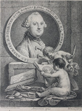 Load image into Gallery viewer, Georg Friedrich Schmidt, after. Portrait of Johann Carl Wilhelm Moehsen. Etching by Christian Bernhard Rode and Johann Conrad Krüger. 1763-1771.
