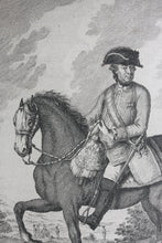 Load image into Gallery viewer, Johan Balzer. Portrait of Count András Hadik de Futak. Engraving. 1780 - 1800.
