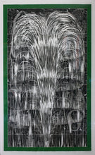 Load image into Gallery viewer, John E. Buck (American, b.1946). Fountain. Woodcut. 1985.
