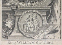 Load image into Gallery viewer, Sir Godfrey Kneller, after. Jacobus Houbraken, after. Portrait of King William the Third. Engraving. 18th century(?).

